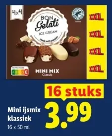 Aanbieding: Mini ijsmix klassiek