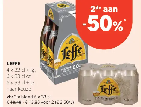 Promotie: Leffe
