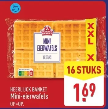 Aanbieding: Mini-eierwafels