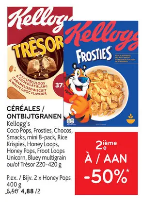 Offre: Céréales / Ontbijtgranen