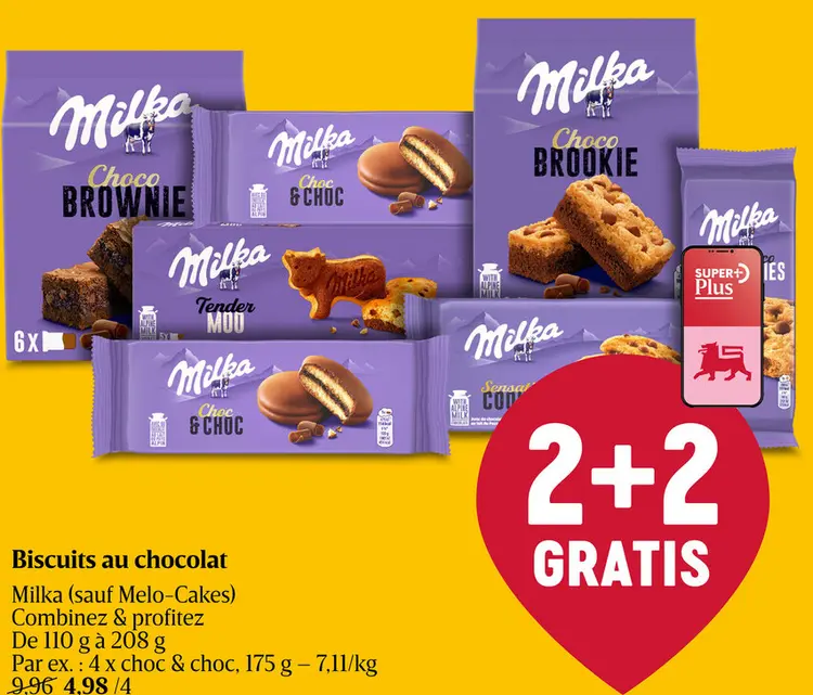 Offre: Biscuits au chocolat