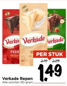 Aanbieding: Verkade Repen