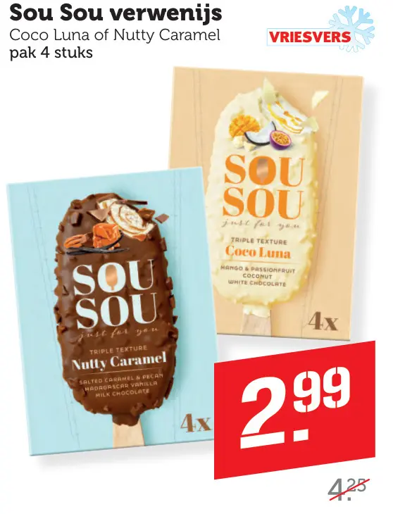 Aanbieding: Sou Sou verwenijs