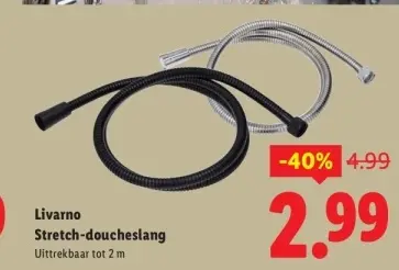 Aanbieding: Stretch-doucheslang
