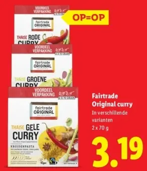Aanbieding: Original curry