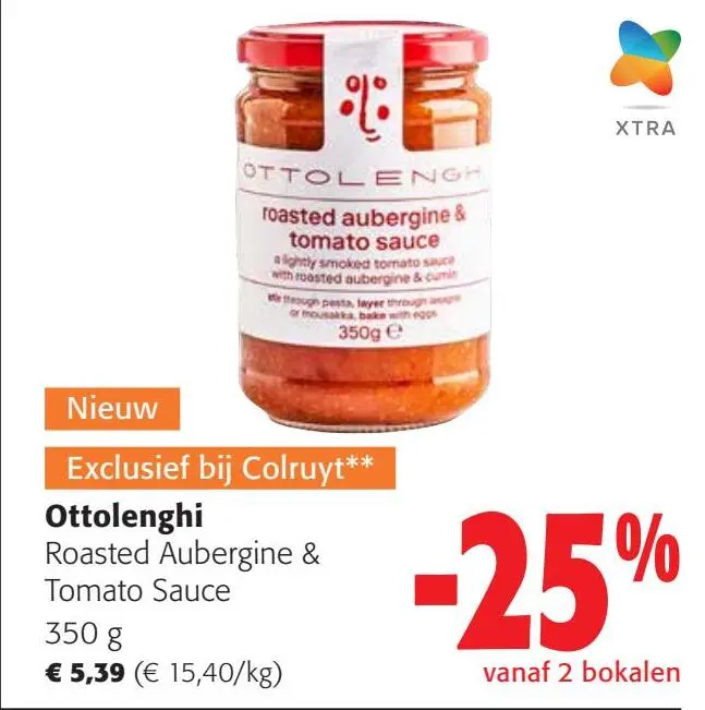 Aanbieding: Roasted Aubergine & Tomato Sauce