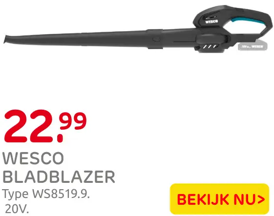 Aanbieding: Wesco Bladblazer