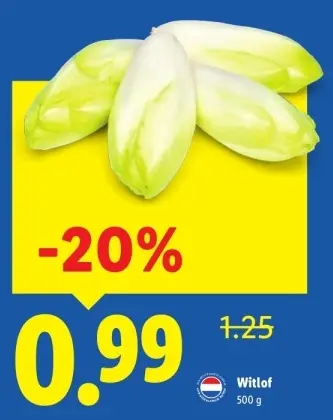 Aanbieding: Witlof