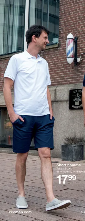 Offre: Short homme