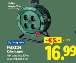 Aanbieding: Kabelhaspel