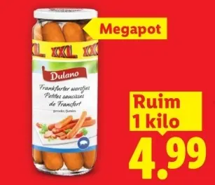 Aanbieding: Frankfurter worstjes
