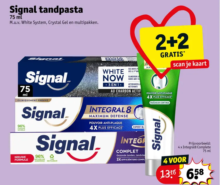 Promotie: Signal tandpasta