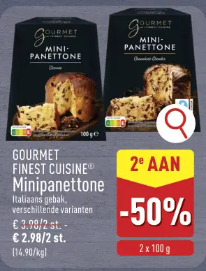 Promotie: Gourmet Finest Cuisine Minipanettone