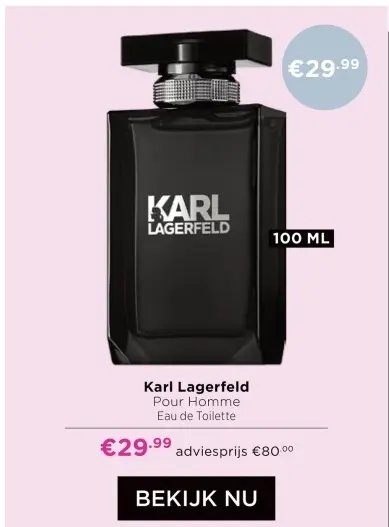 Aanbieding: Karl Lagerfeld Pour Homme