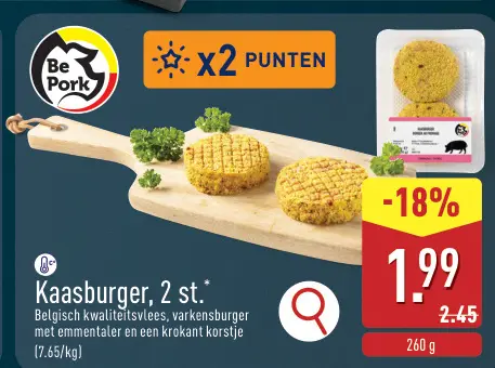 Promotie: Kaasburger