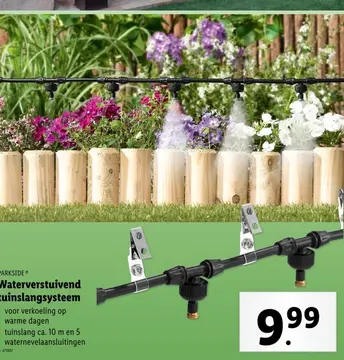 Aanbieding: Waterverstuivend tuinslangsysteem