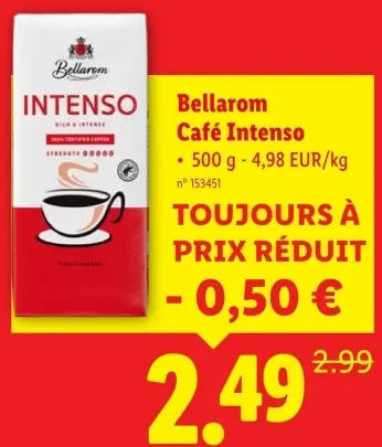 Offre: Café Intenso