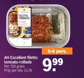 Aanbieding: Filetto tonnato-rollade