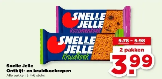 Ontbijt- en kruidkoekrepen