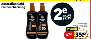 Aanbieding: Australian Gold zonbescherming