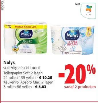 Aanbieding: Nalys volledig assortiment