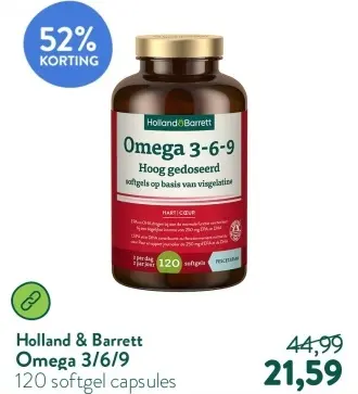 Aanbieding: Omega 3/6/9