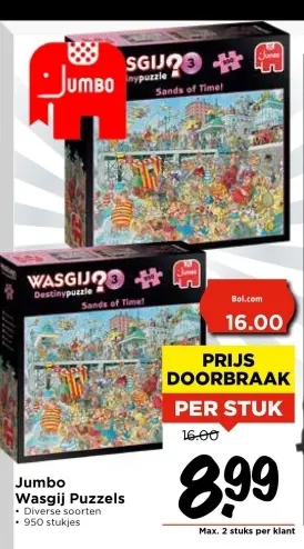 Aanbieding: Wasgij Puzzels