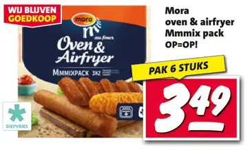 Aanbieding: Mora oven & airfryer Mmmix pack