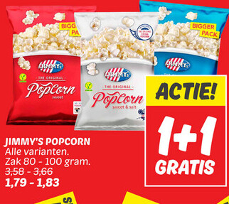 Aanbieding: JIMMY'S POPCORN