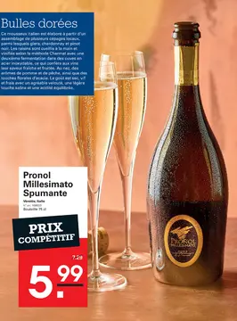 Offre: Pronol Millesimato Spumante