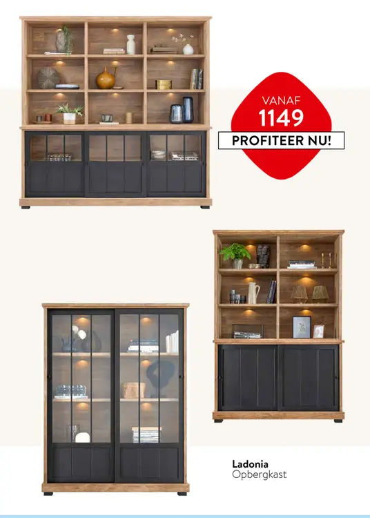 Aanbieding: Ladonia Opbergkast
