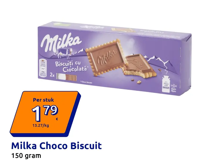 Aanbieding: Milka Choco Biscuit