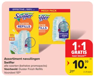 Aanbieding: Assortiment navullingen Swiffer