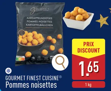 Offre: Pommes noisettes