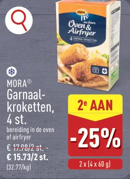 Promotie: Garnaal-kroketten