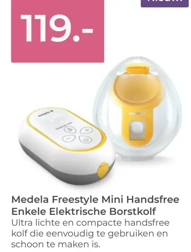 Aanbieding: Freestyle Mini Handsfree Enkele Elektrische B
