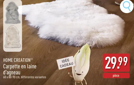 Offre: Carpette en laine d'agneau