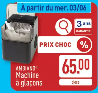 Offre: Machine à glaçons