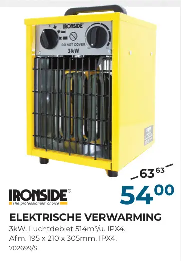 Promotie: Elektrische verwarming