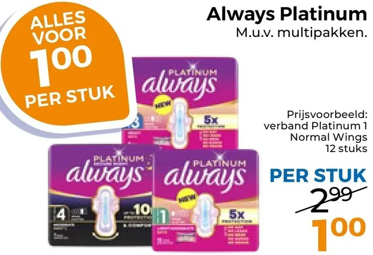 Aanbieding: Platinum