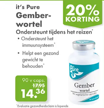Aanbieding: Gember-wortel
