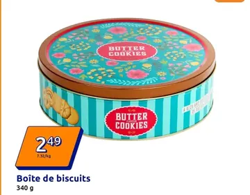 Offre: Boîte de biscuits