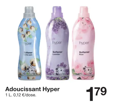 Offre: Adoucissant