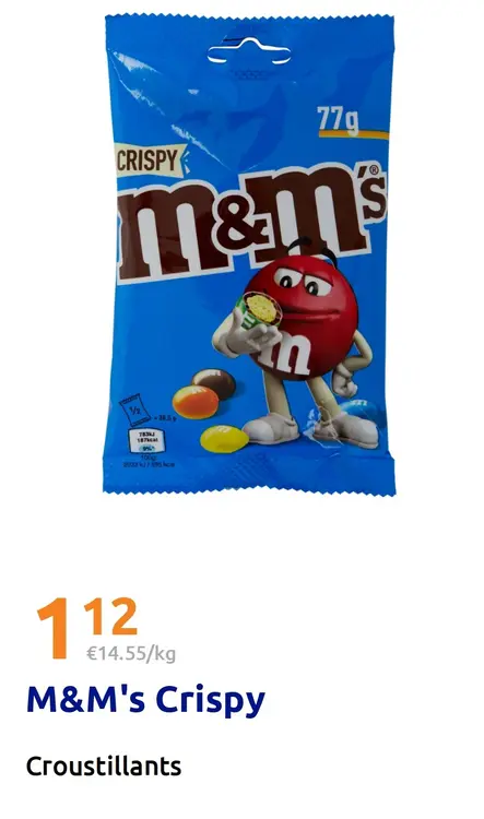 Offre: M&M's Crispy