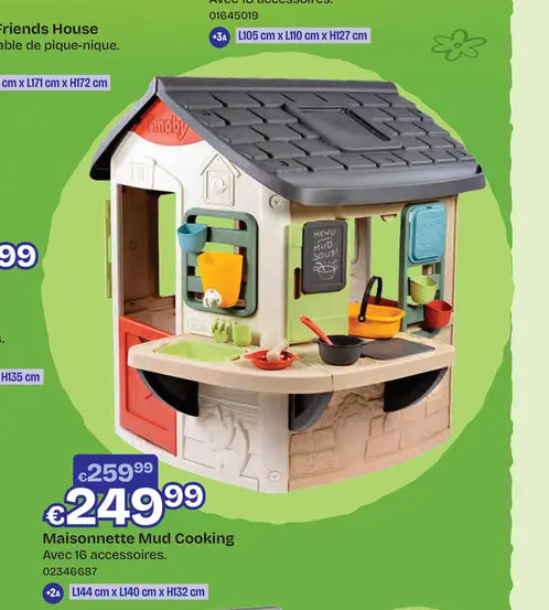 Offre: Maisonnette Mud Cooking
