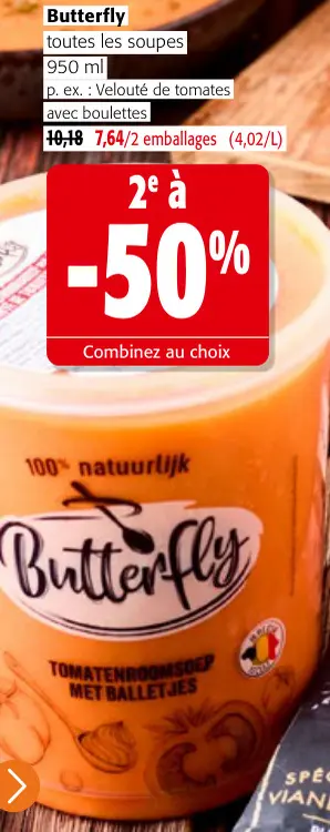 Offre: Toutes les soupes