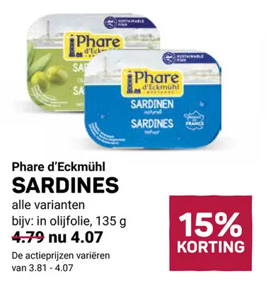 Aanbieding: Sardines