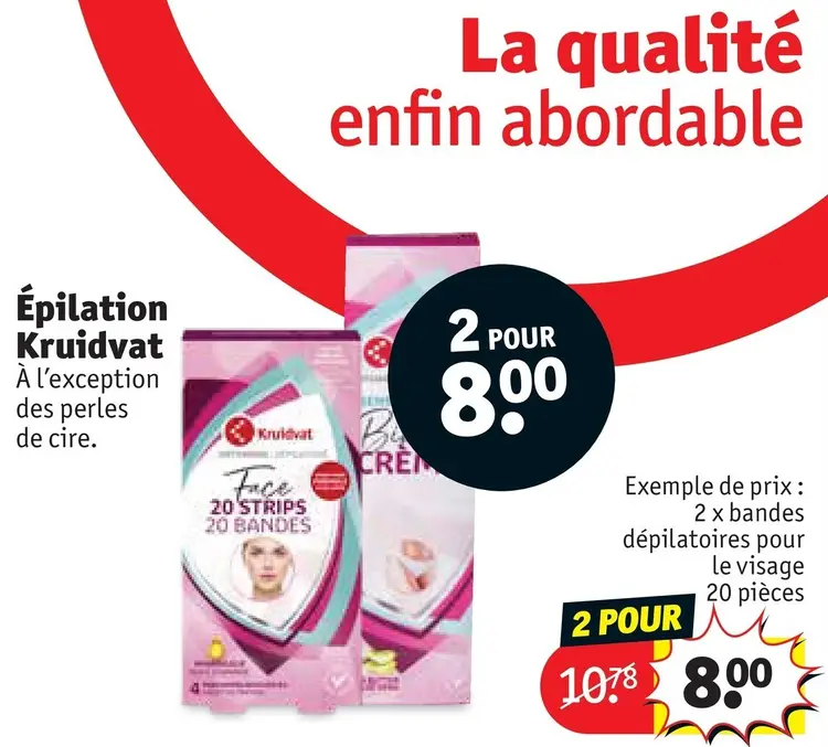 Offre: Épilation