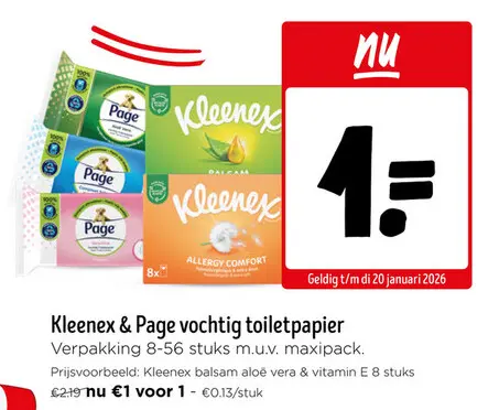 Promotie: Vochtig toiletpapier