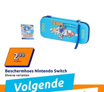 Aanbieding: Beschermhoes Nintendo Switch